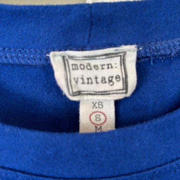 Faux suede t-shirt dress - Picture 4 of 5